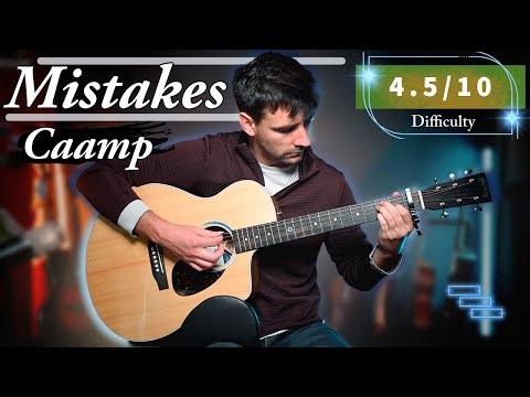 Mistakes - Caamp (TUTORIAL) | Dr. Guitar