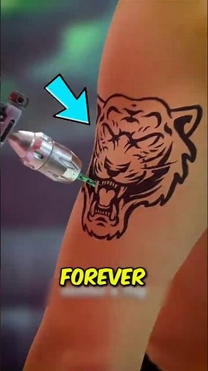 Your Tattoo Is Being Attacked Right Now! 😳 The Truth About Tattoo Ink #TattooFacts #Shorts