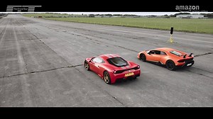 Richard Hammond tests a Lamborghini Huracán Performante against James May in the Ferrari 458 Speciale. | DRIVETRIBE