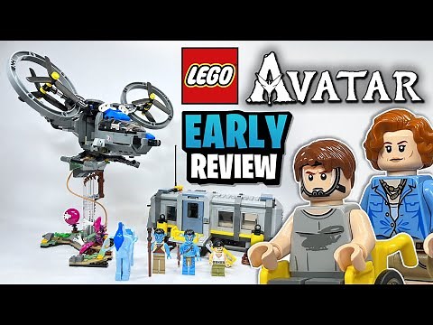 LEGO Avatar Floating Mountains: Site 26 & RDA Samson (75573) - EARLY Set Review