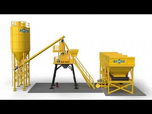 Installation Video of Aimix AJ35 Small Concrete Batching Plant