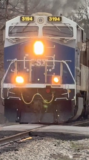 CSX 3194 Spirit of Law Enforcement with RS5T horn in Athens, AL 12-5-2025