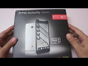 HTC Butterfly Unboxing & Overview