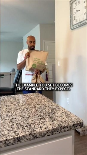 They're always watching. That's why the little things matter. What example are you setting at home?