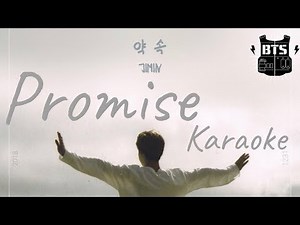 JIMIN (BTS) - Promise (약속) Karaoke Pronunciación LETRA FACIL