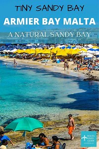 Armier Bay Malta | A Very Well Visited Malta Swimming Location