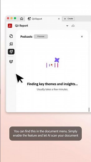 Turn Documents into Podcasts with Acrobat AI
