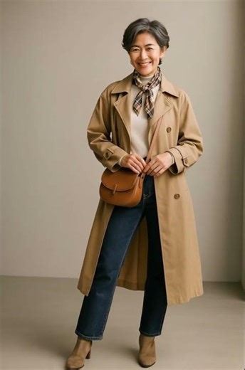 50代でも輝く秋の最新コーデ3選｜シンプルなのにエレガントなスタイル術