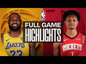 LAKERS at ROCKETS | FULL GAME HIGHLIGHTS | March 18, 2026
