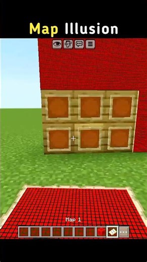 Minecraft Redstone Illusions #minecraft #nizgamer