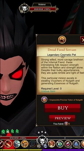 NEW Nulgath Servant Pets in AQ3D! #aq3d #adventurequest3d #aqworlds #aqw