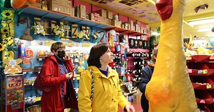 This Seattle museum inside a famous store celebrates the rubber chicken