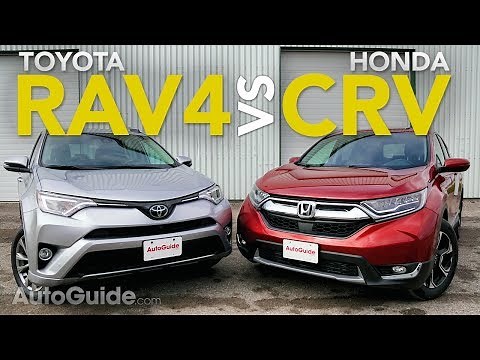 2017 Toyota RAV4 vs Honda CR-V Comparison