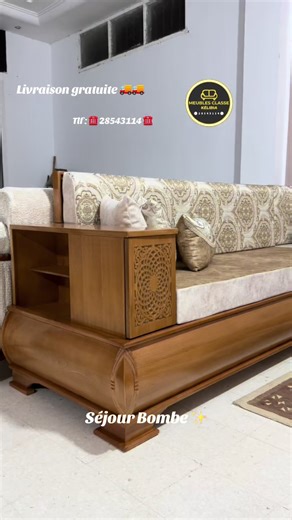 #meuble_class_kelibia Tlf : ☎️ 28543114 ☎️ #mabrouk #sejour #bois #بسم_الله_ماشاء_الله