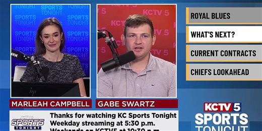 KC Sports Tonight -- Royals slide continues, Current sign extension + Chiefs RB room thoughts