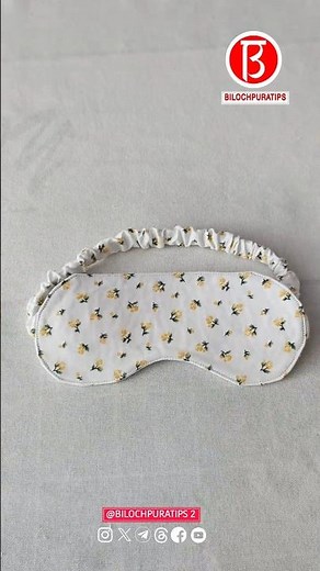 How to make eye masks