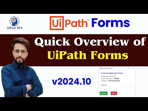 A Quick Overview of UiPath Forms for Beginners 2024 | #UiPath #UiPathRPA #UiPathForms