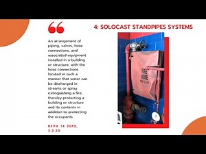4: Solocast Standpipe Systems