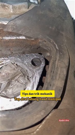 2.2K views · 34 reactions | Teknik tap drat lubang baud manipul pada head #tutorial #otomotif #reels #viral | Andrihrc | Facebook