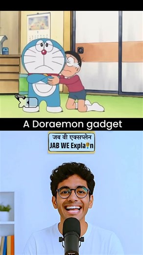 JabWeExplain on Instagram: "Science of Doraemon’s Speed - up key | Explaining doraemon gadgets with science | Jab We Explain Kya Doraemon ka wo gadget yaad hai jisse Nobita superfast ho jata tha? 🏃💨 Aaj hum decode karenge Doraemon ke ‘Screw Winder’ (Speed Key) ke piche ki real science! Kya aapko pata hai ki future mein humein speed badhane ke liye kisi chabhi (key) ki zarurat nahi padegi? 🤯 Scientists aaj kal ‘Soft Exoskeletons’ aur ‘Nano-fiber technology’ par kaam kar rahe hain. Is video mei
