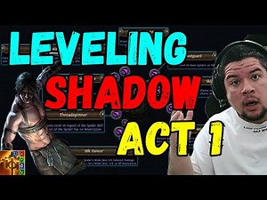 Como fazer leveling com Shadow no ATO 1 em path of exile