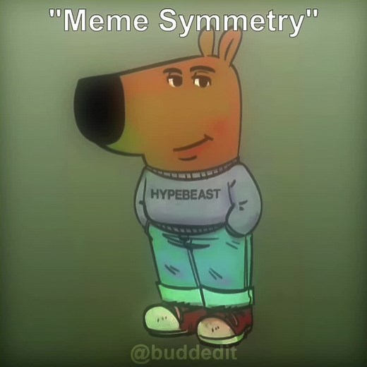 Exploring Meme Symmetry with Homer Uchiha