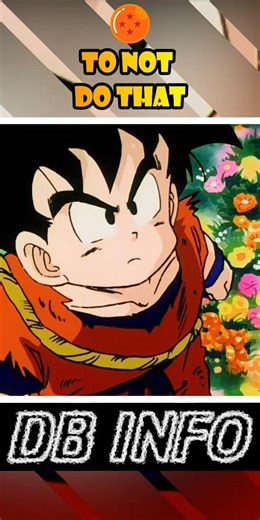 [DBZ] Gohan's escape was finally stopped by himself. #anime #dragoball #dbz #dragonballz #gohan