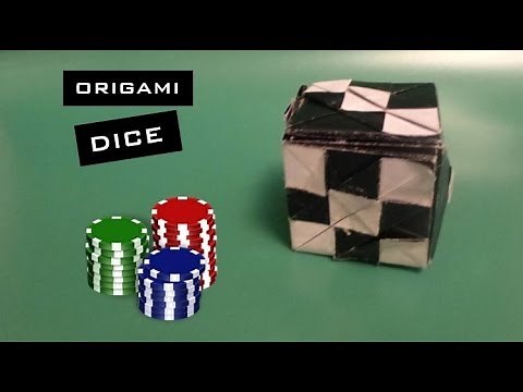 Origami Dice Tutorial | by Tanaka Masashi
