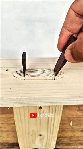 Use different wood colors for locking variations #tips