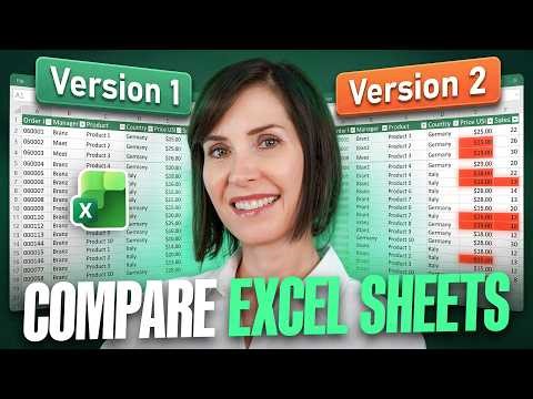 3 Ways to Compare Excel Sheets (Including One Most Tutorials Skip)