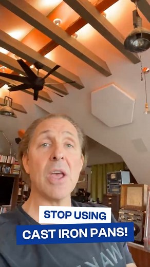 6.9K views · 48 reactions | Stop using cast iron pans! Here are...