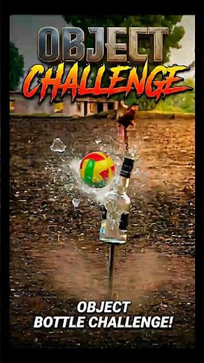 Inswing Bowling Vs Glass Bottle (object challenge)#objectchallenge#shorts
