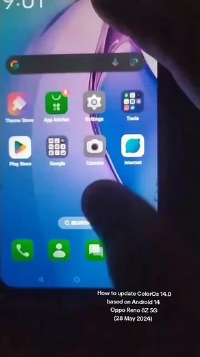 Update ColorOS 14.0 on Oppo Reno 8Z 5G Guide