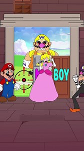 Kiss Run Challenge Rosalina vs Princess Daisy | MM 1