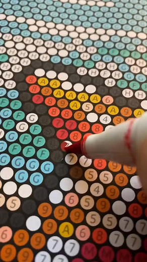 ✨Unwind and find your calm with our color by number book 🎨. Reveal hidden images across 100 captivating pages, focusing on the moment as vibrant colors come alive. 😌👉 Get creative and find serenity in every stroke😍 | Hyper/Skillartness