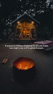 Send this to someone who thinks you’re hard to buy for 🎁 📍 @elcapitancanyon | Goleta, CA Glamping | Cabin Vibes | California Getaway | Vacation Plans | Holiday Gift | Cabin In The Woods | Cozy Christmas | Gift Ideas | Vacation Rental | Santa Barbara #VisitSantaBarbara #VisitCalifornia | Sun Outdoors