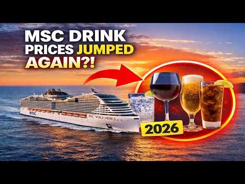 MSC Drink Package Worth It in 2026? Let's Calculate
