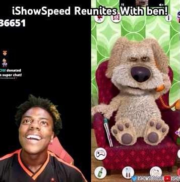 iShowSpeed Reunites With Ben!#ishowspeed #talkingben