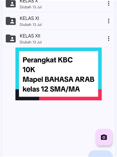 Perangkat KBC 10K Mapel BAHASA ARAB kelas 12 SMA/MA (MODUL ATP CP PROTA PROSEM KKTP, LKPD,JURNAL,) LENGKAP DENGAN FILE WORD TINGGAL MASUKKAN DATA SEKOLAH DAN PRIBADI LANGSUNG CEK OUT LINK DI BIO #deeplearning #pembelajaranmendalam #perangkat #modulajar