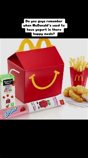 #mcdonalds #happymeal #fyp #fypシ゚viral #fyp | happy meal mcdonald's yogurt