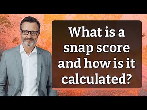 What is a snap score and how is it calculated?