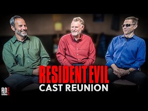 RESIDENT EVIL | Original Cast Reunion & Interview | Chris Redfield, Barry Burton, Albert Wesker