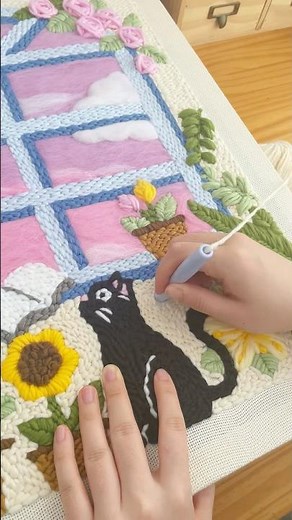 🪟Stitch window, let dream light in.