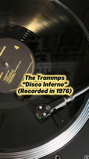 THE TRAMMPS • “Disco Inferno” (recorded in 1976) # #vinylcommunity #disco #thetrammps