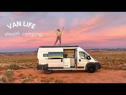 VAN LIFE | Stealth Camping 101 | How To Avoid The Knock