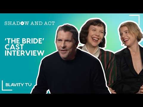 Christian Bale, Jessie Buckley and Maggie Gyllenhaal 'The Bride' Cast Interview