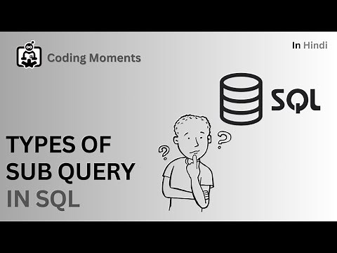 #48|| TYPES OF SUB QUERY || SQL LECTURE FOR BEGINNERS