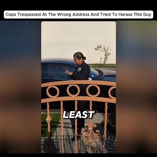 Cops Trespassed At The Wrong Address And Tried To | Cop Cam 24/7