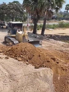 18K views · 228 reactions | LiuGong Bulldozer and SHACMAN 25-Ton Dump Truck Team Up to Fill Large Pond Part 12 | Dozer Powerful | Facebook