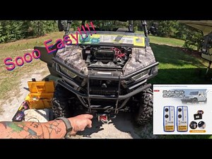 EASY Wireless Winch Controller Install on 2025 Massimo 560 T-Boss